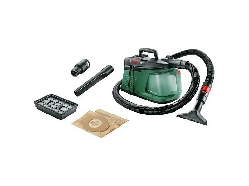 Aspirateur de Poussières Bosch EasyVac 3 - 700W, Débit 35 l/s, Dépression 240 mbar, Cuve 2 L
