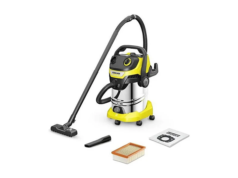 Aspirateur eau et poussiere KARCHER WD 5 S V-30/5/22 - Cuve inox 30 L - 1100W (Fonction soufflerie)