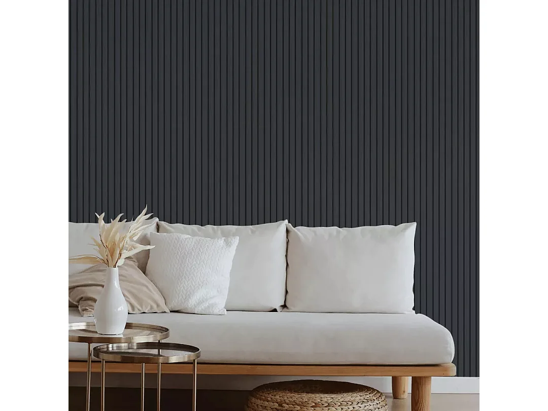 Lambris MDF décoratif BEATS Protocole Home 275x59,9x1,2 cm