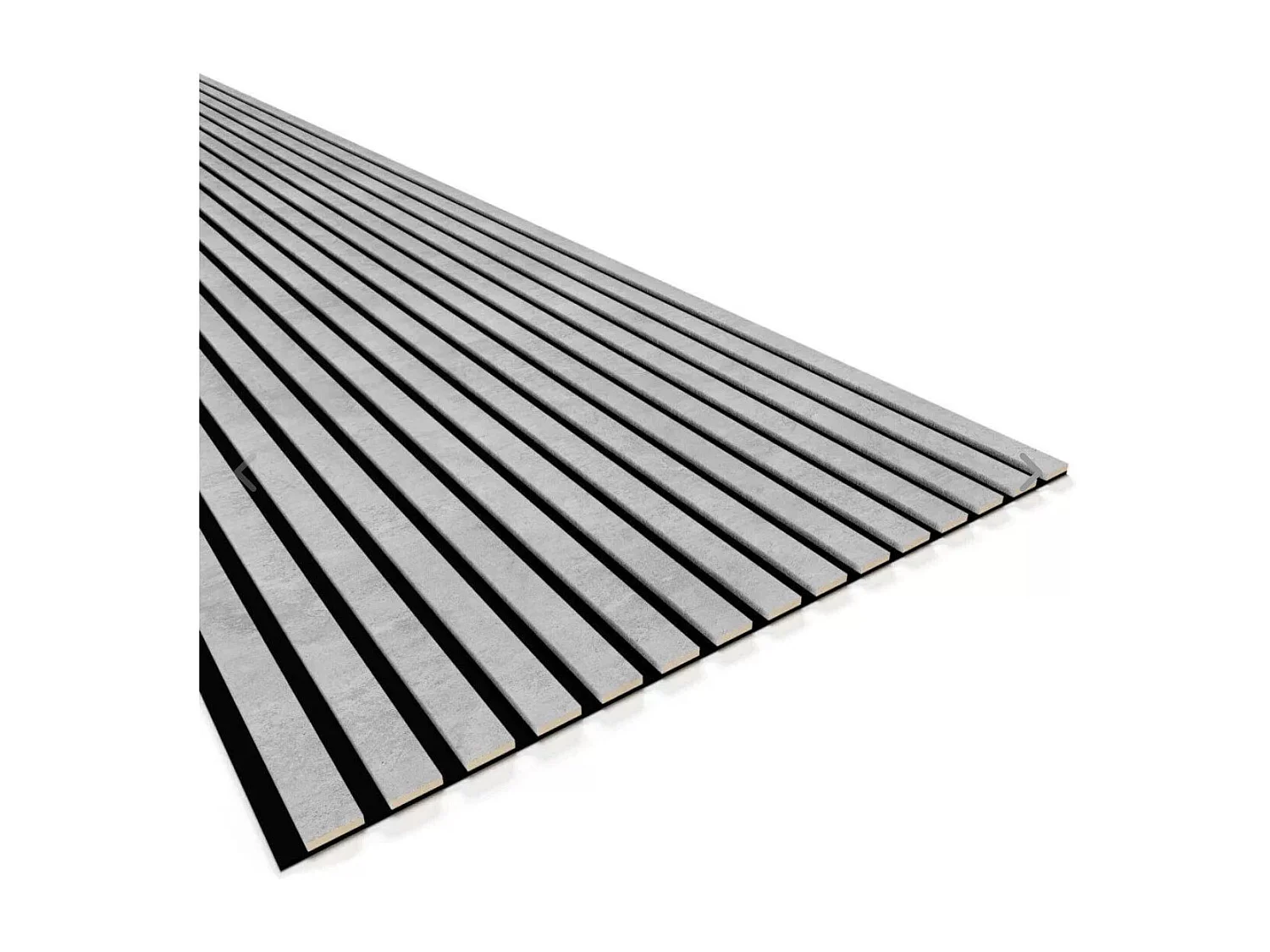 Andas Home Panneau acoustique Sonoma 138,5 x 60 cm, chêne clair — feutre et MDF pliable qui améliore l'acoustique.