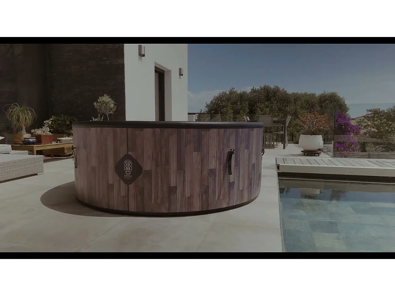 Coco Bain Zwembad Fidji - Ø 180 cm - 1200 liter - Realistische Houtlook