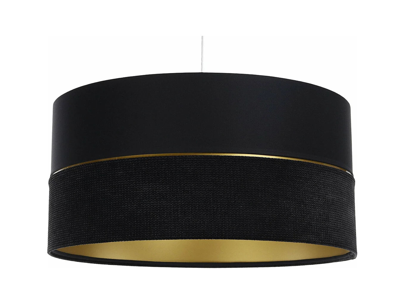 Hängeleuchte Twist Black Gold Ø40cm