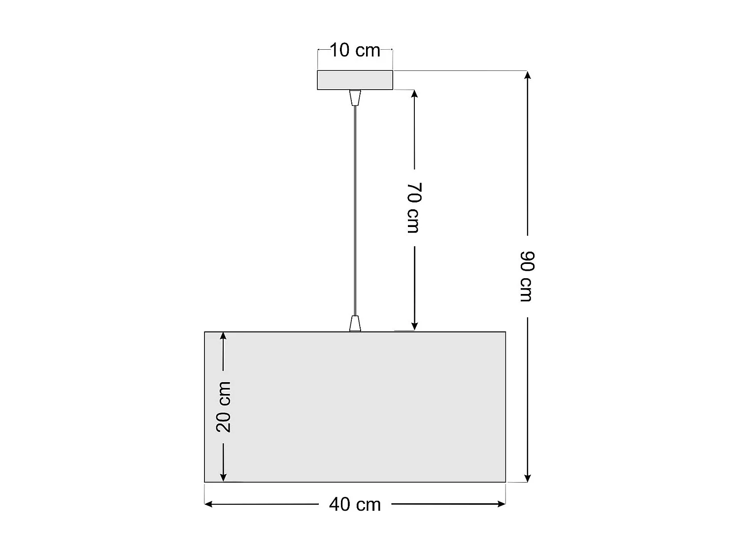 Suspension Twist Classic Ø40cm