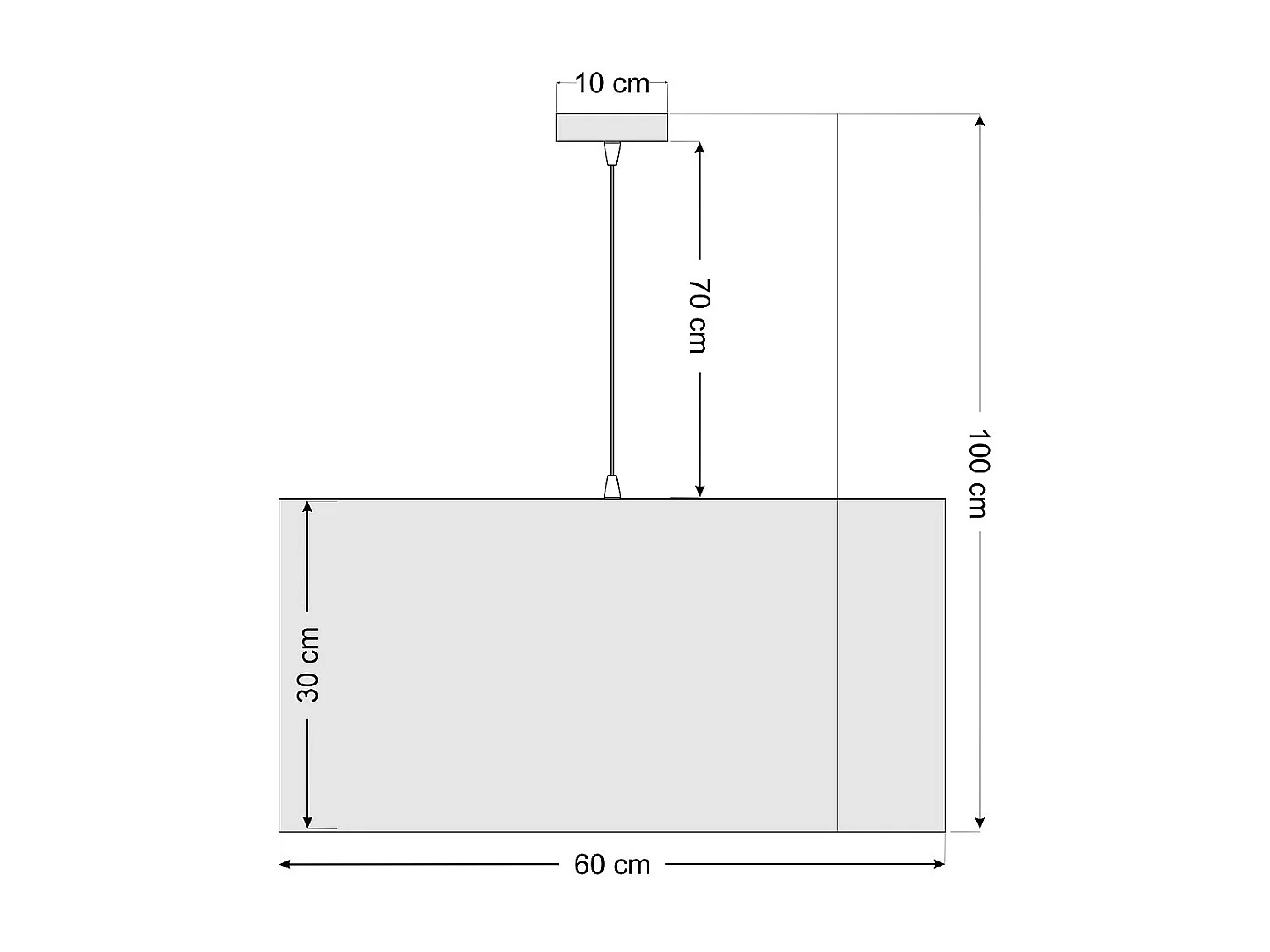 Suspension Twist Classic Ø60cm