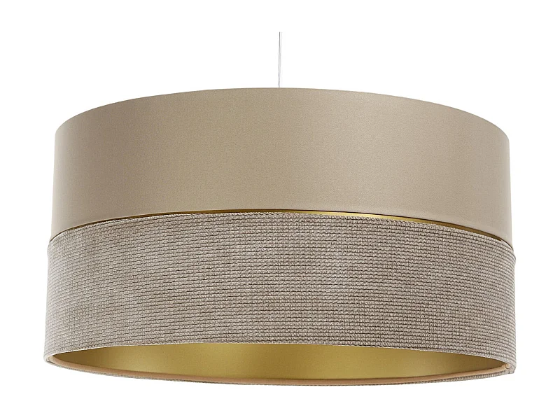 Hängeleuchte Twist Beige Gold Ø50cm