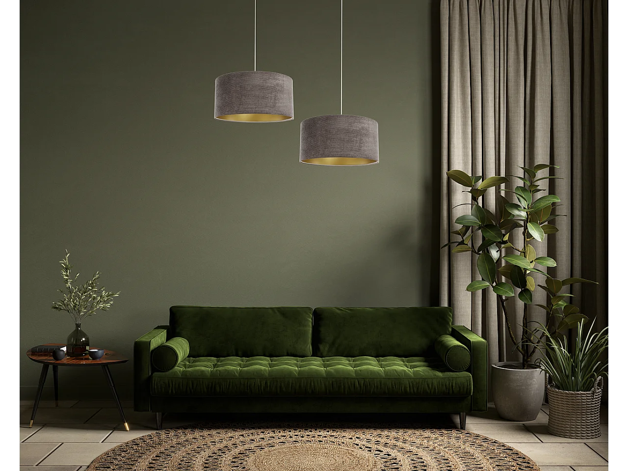 Hängeleuchte  Glamour Structural Velour