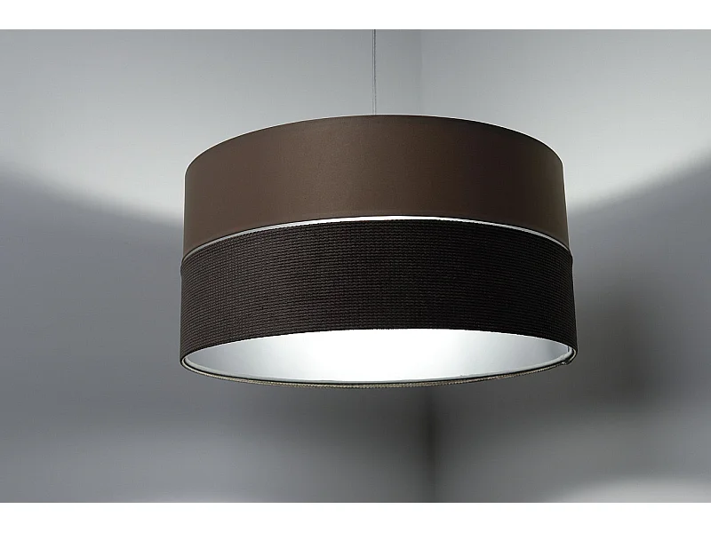 Hängeleuchte Twist Duo Beige Ø40cm