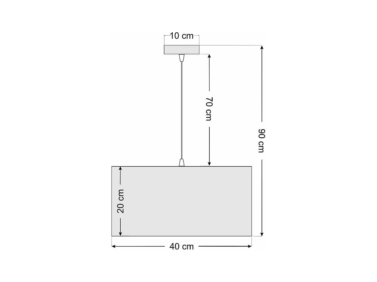 Suspension Twist Classic Ø40cm