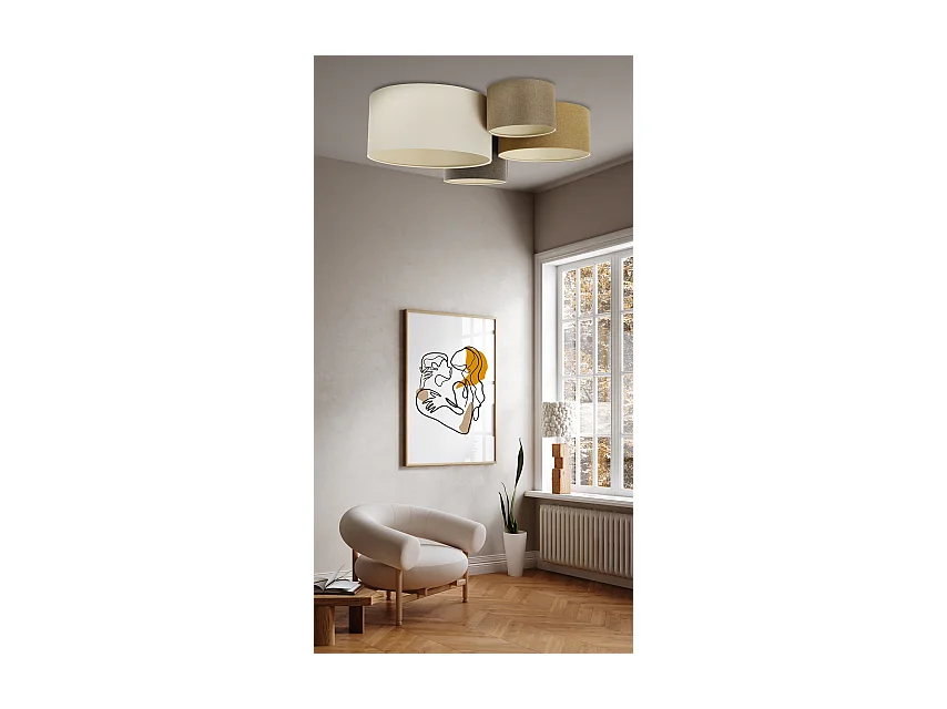 Deckenleuchte 4Flames BOHO ELEGANT