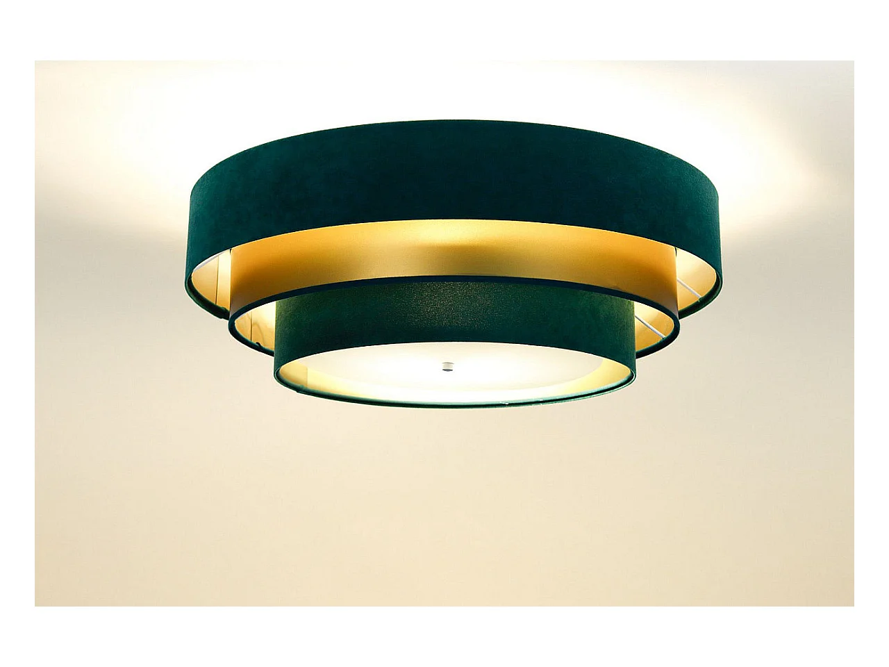 Deckenleuchte Triniti Velour dimmbar