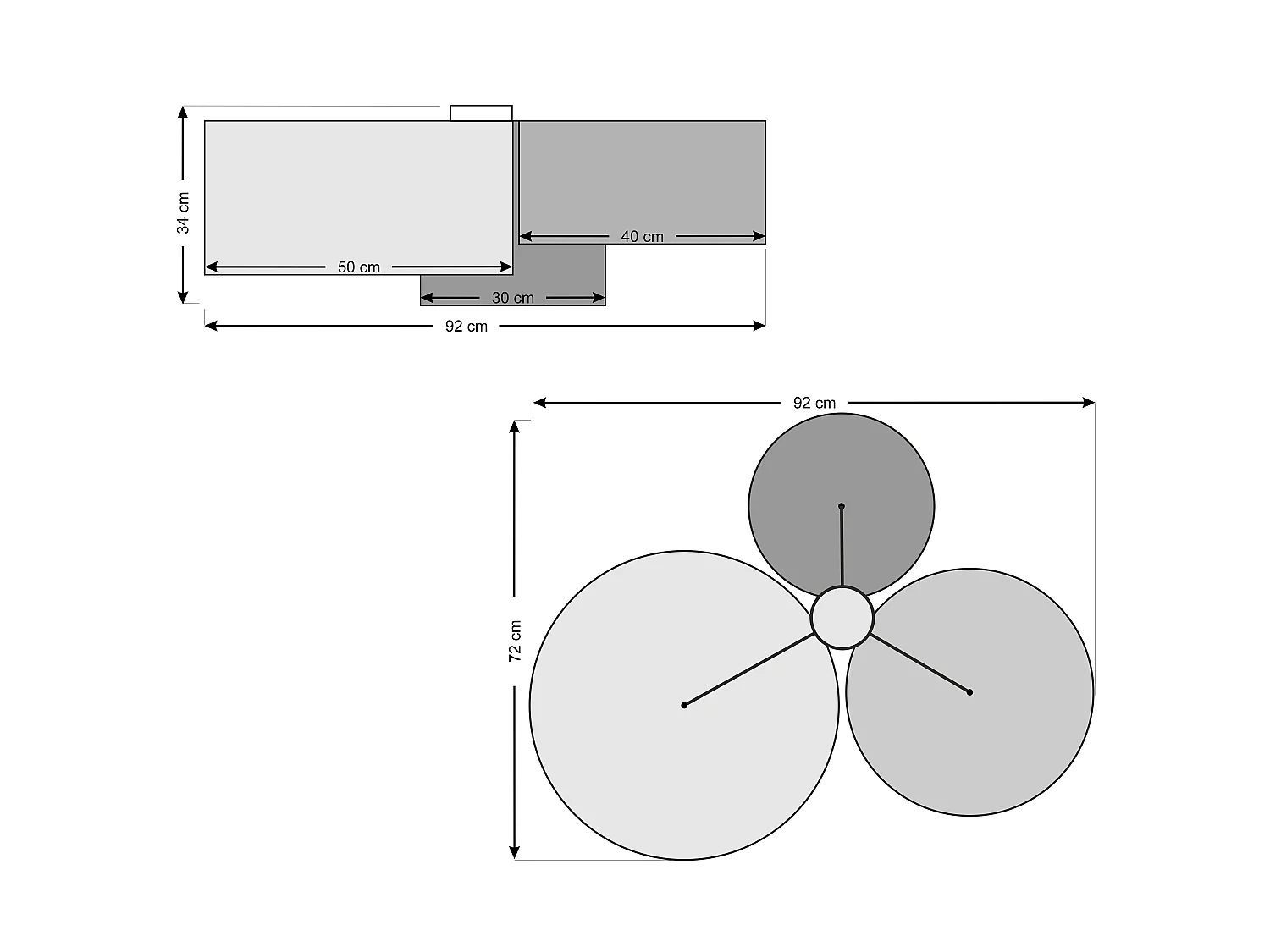 Deckenleuchte Trio BOHO ELEGANT