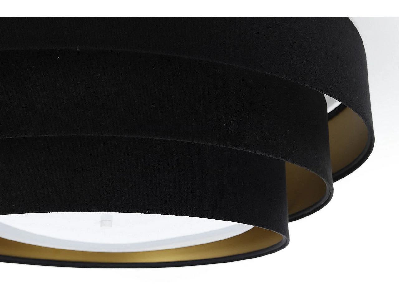 Plafonnier Triniti Velour Noir
