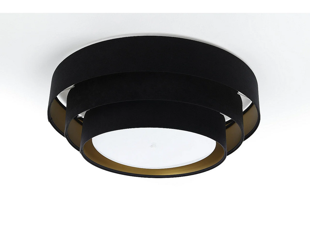 Plafonnier Triniti Velour Noir