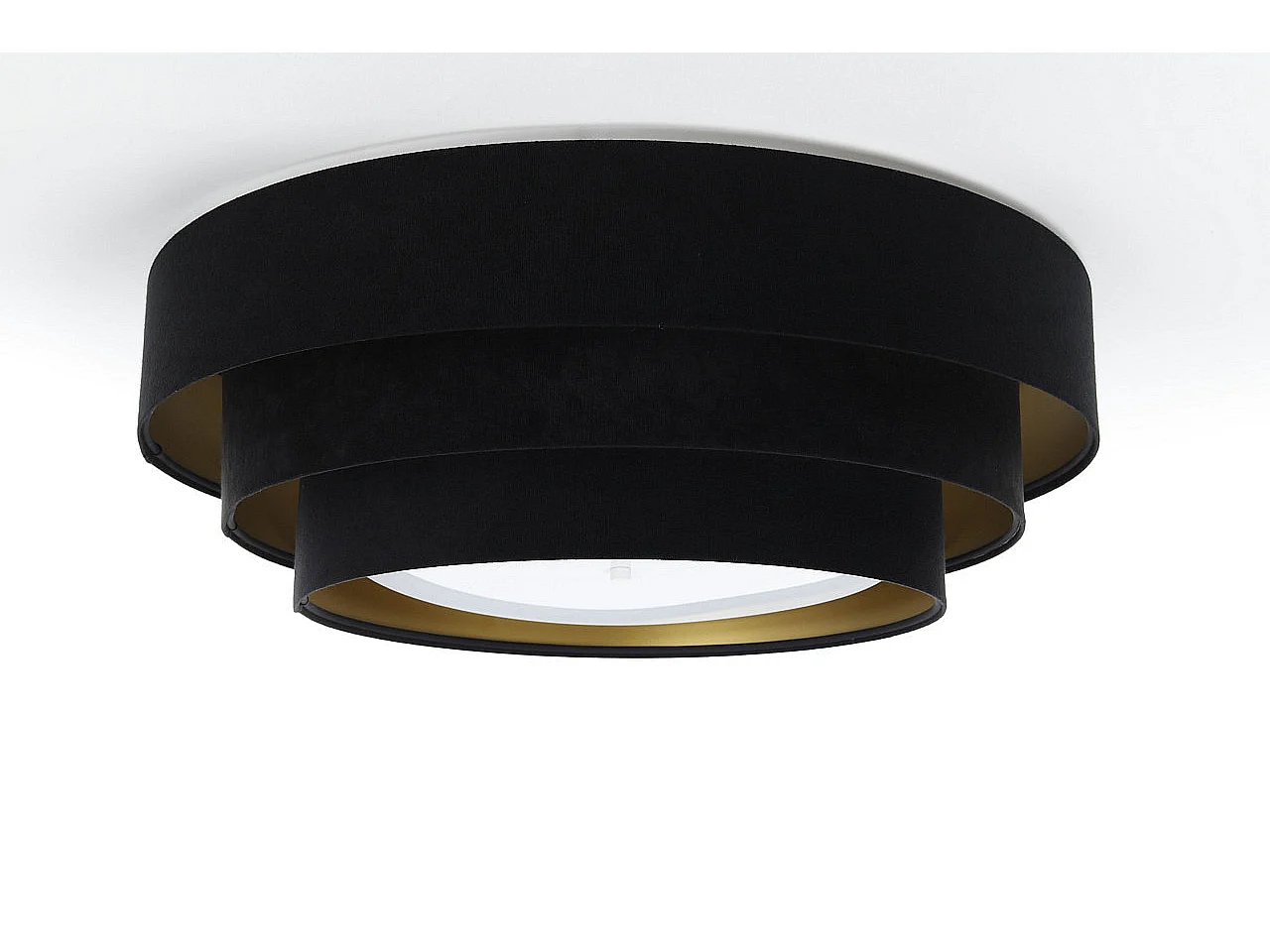 Plafonnier Triniti Velour Noir