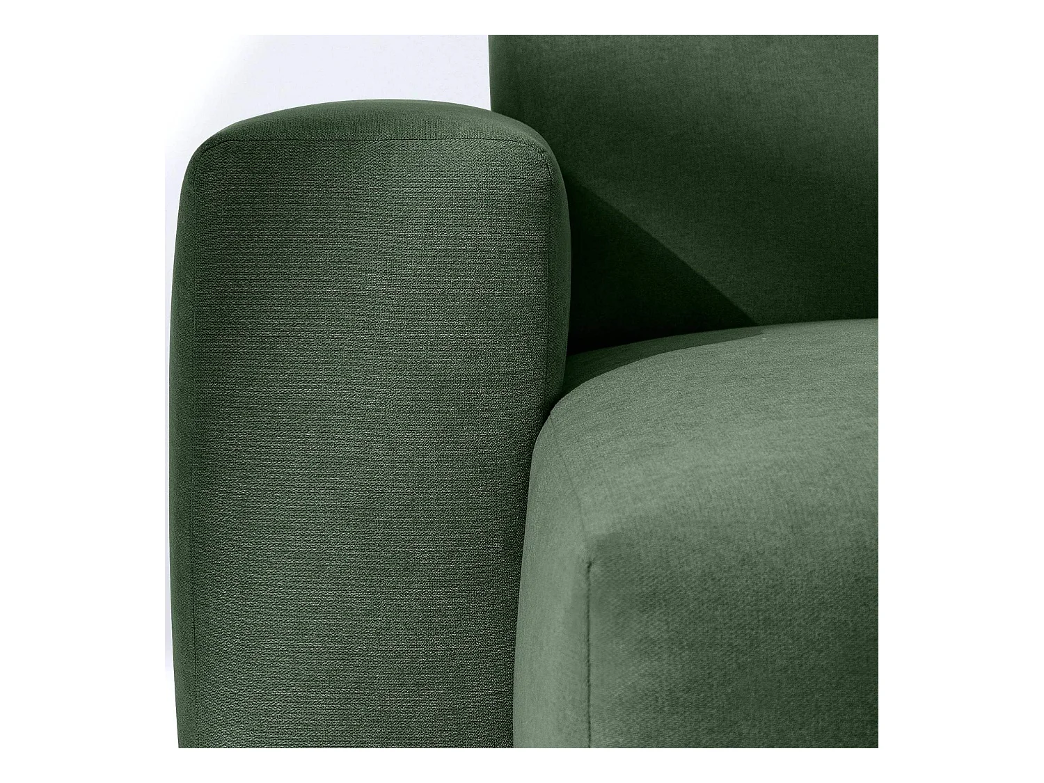 Ecksofa rechts - 3-Sitzer - MUDI - Grün