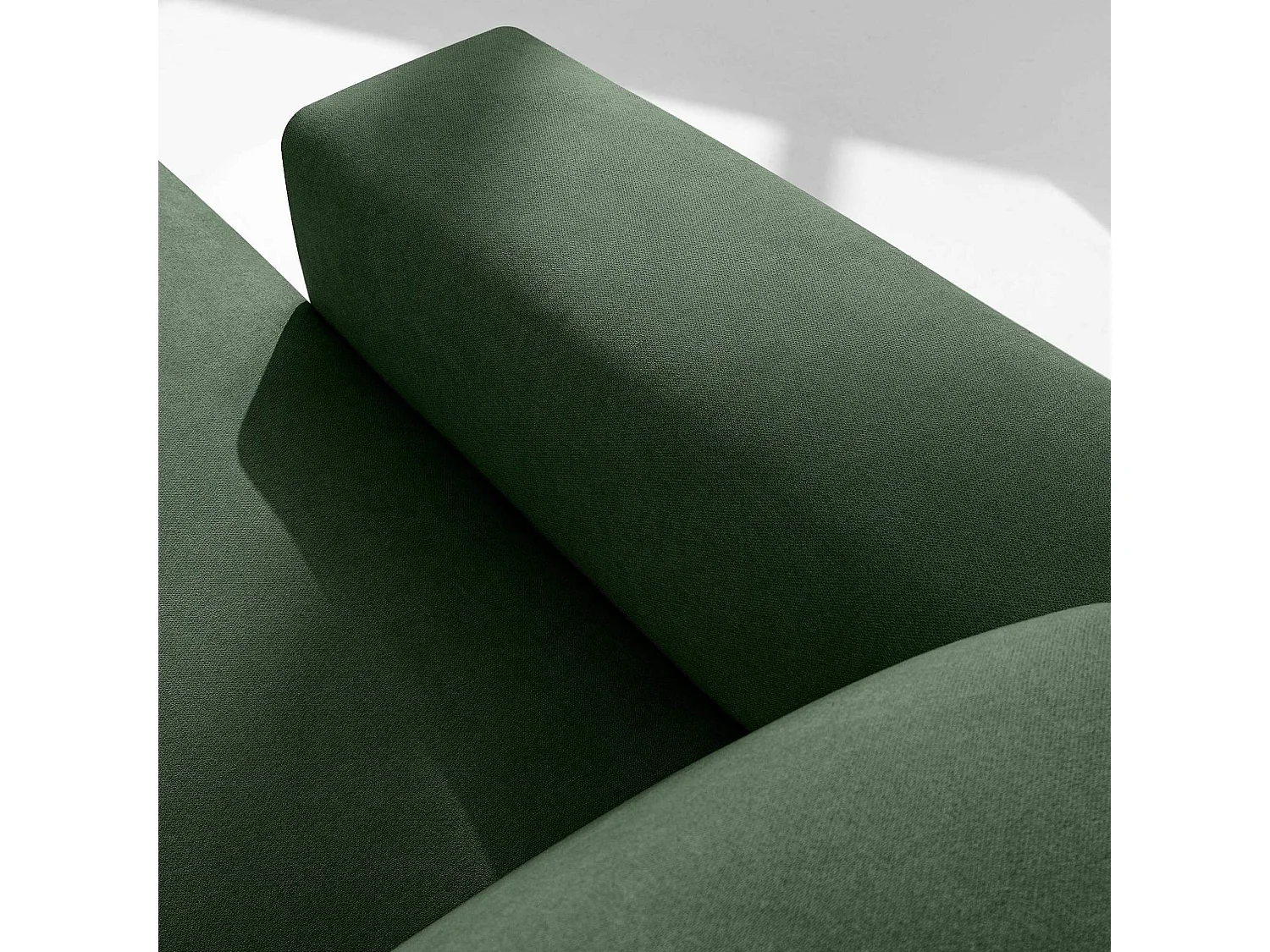 Ecksofa rechts - 3-Sitzer - MUDI - Grün