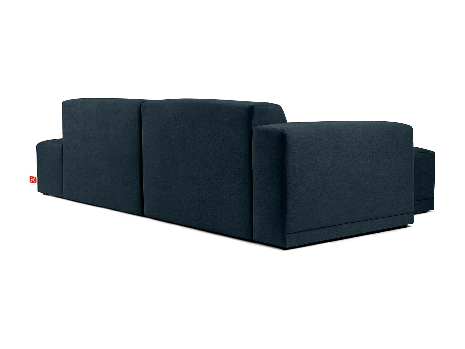 Ecksofa links - 3-Sitzer - MUDI - Dunkelblau