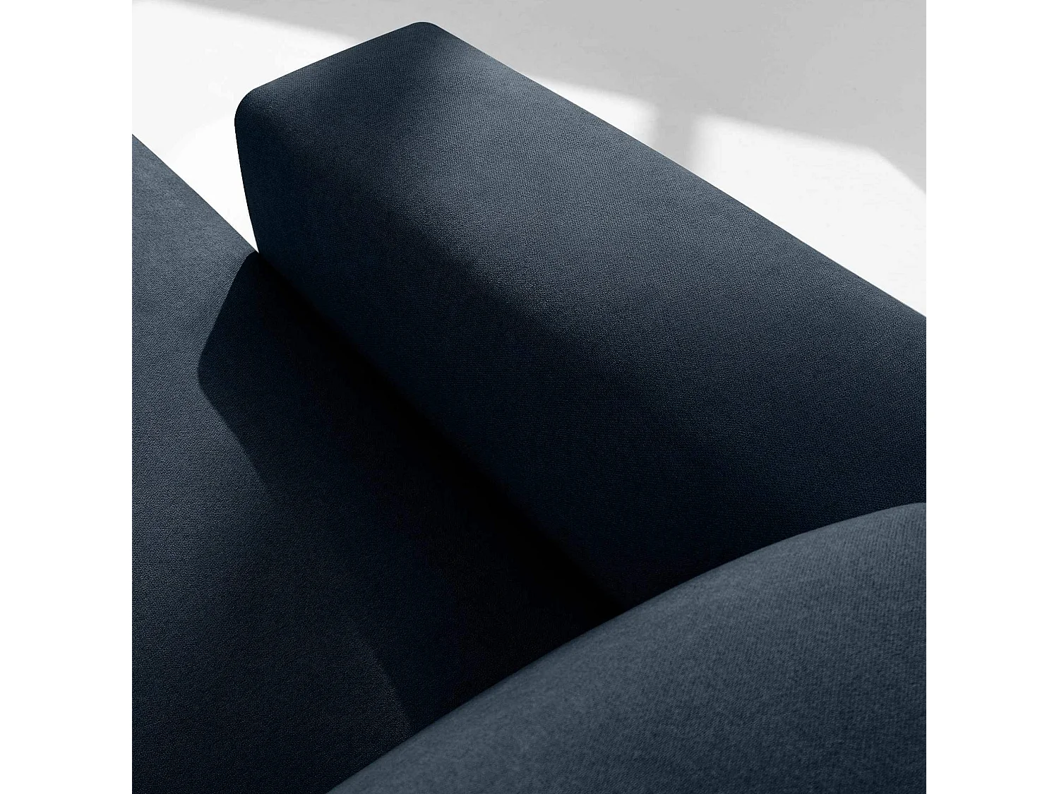 Ecksofa links - 3-Sitzer - MUDI - Dunkelblau