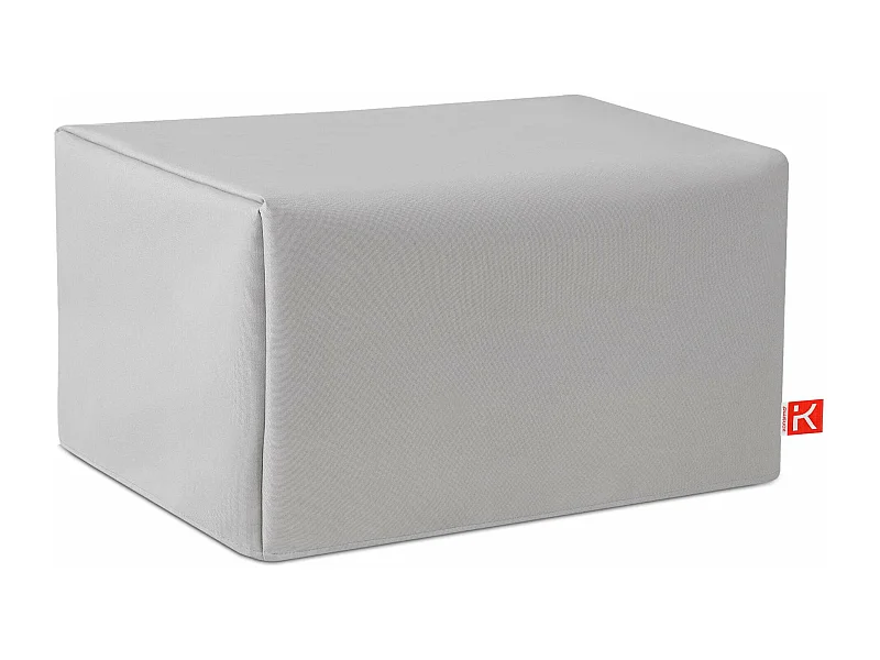 Abdeckung für Gartentisch RAMBE grau, Maße 67x97x41 cm, langlebiger Schutz