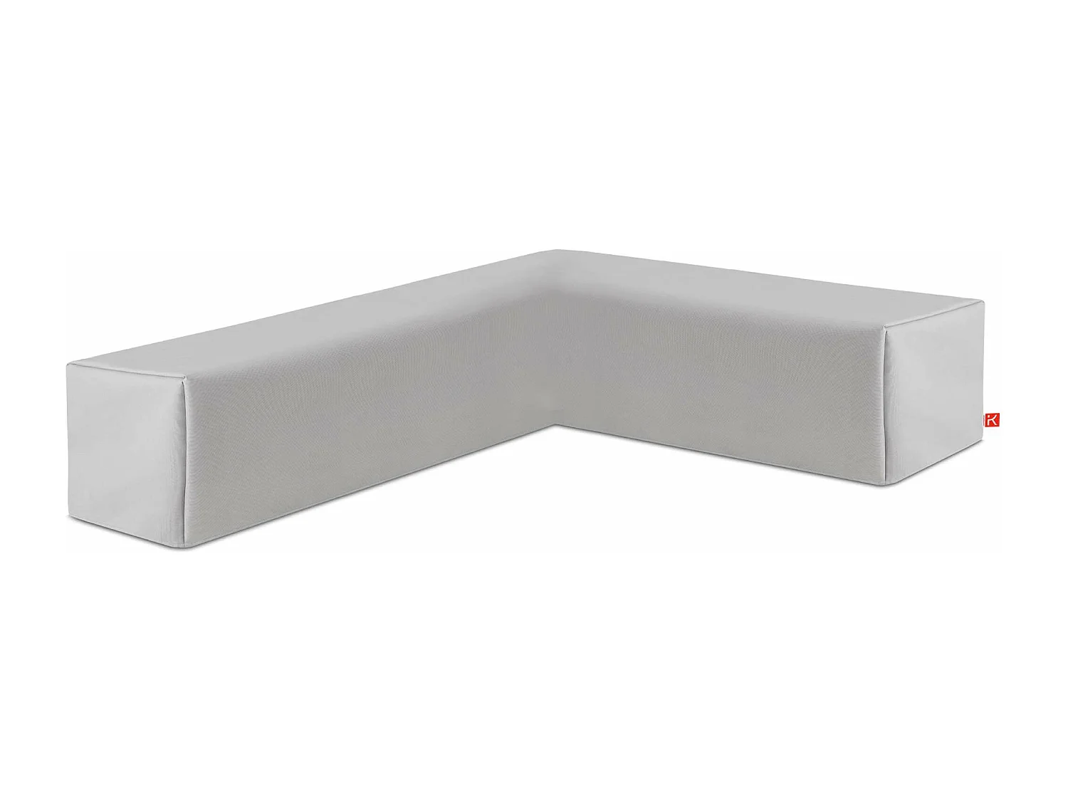 Abdeckung für Garteneckmöbel RAMBE rechts grau, Maße 306x231x62 cm