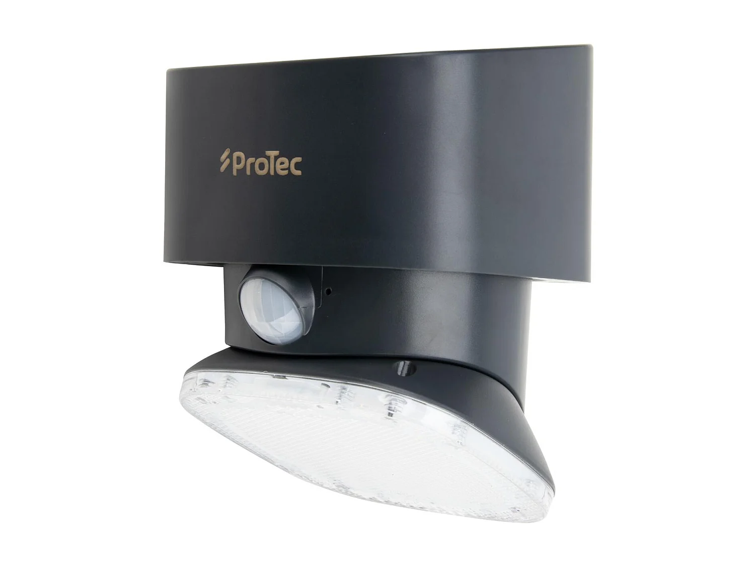 Applique murale solaire LED + détecteur mouvement IP54 Gris - Protec