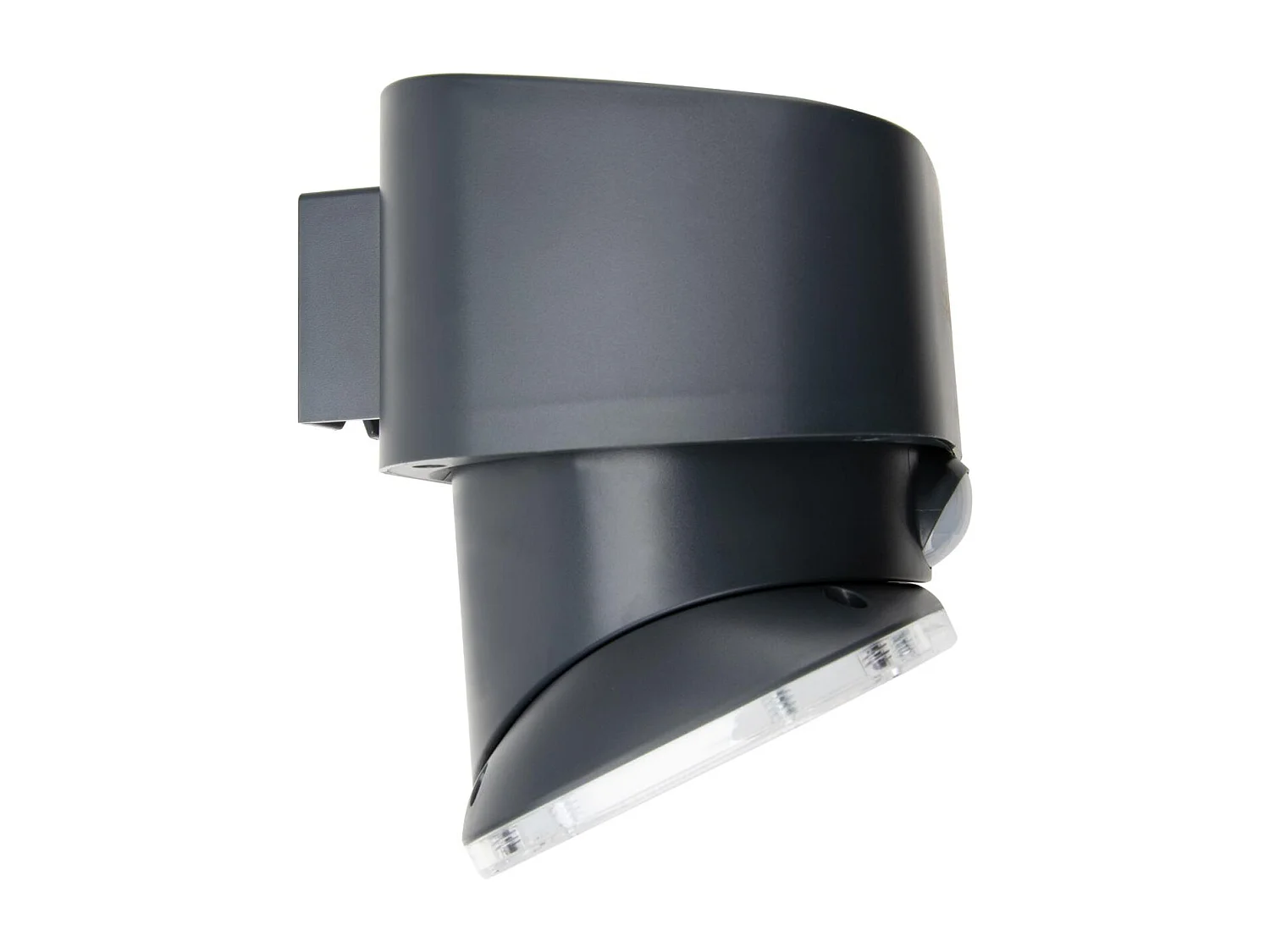 Applique murale solaire LED + détecteur mouvement IP54 Gris - Protec