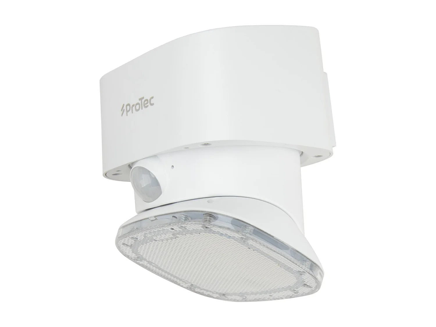 Applique murale solaire LED + détecteur mouvement IP54 Blanc - Protec