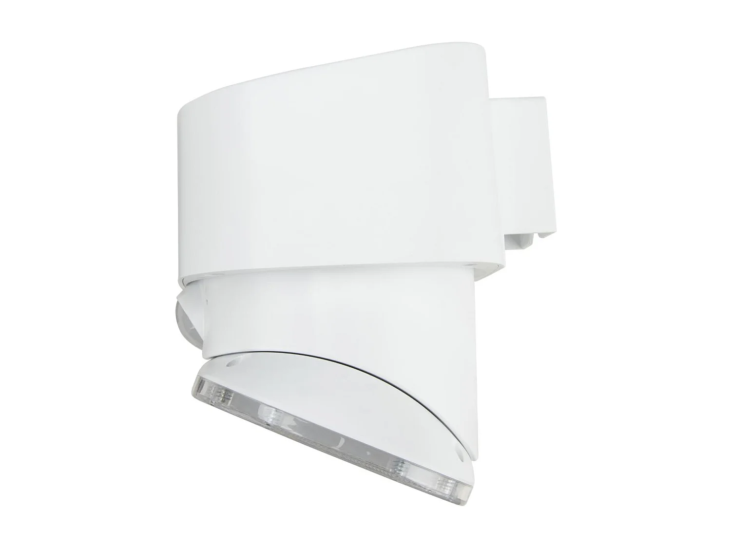 Applique murale solaire LED + détecteur mouvement IP54 Blanc - Protec