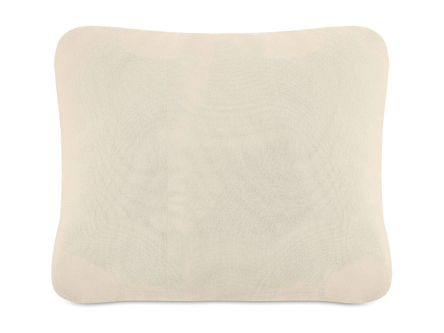 Gartenkissen RAMBE gebrochenes Weiß, Maße 40x7x35 cm, perfekt für den Außenbereich