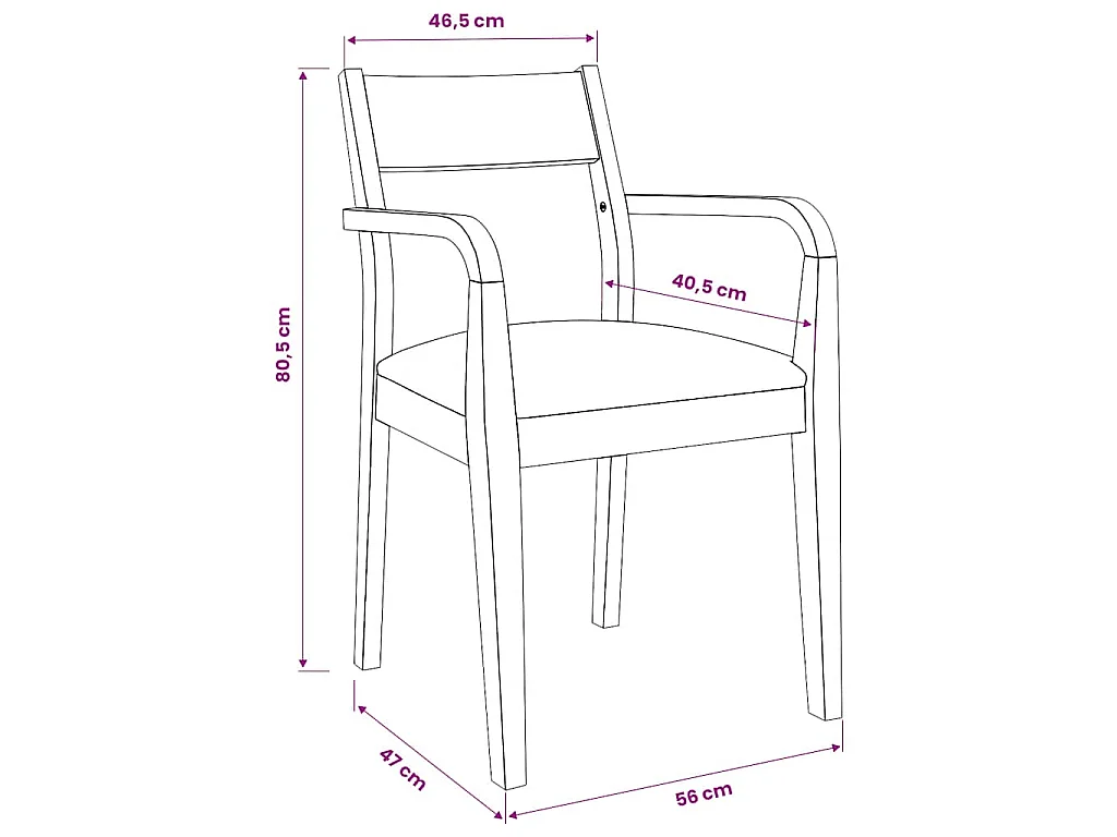 Cadeiras de jantar com almofadões 2 pcs madeira maciça castanho