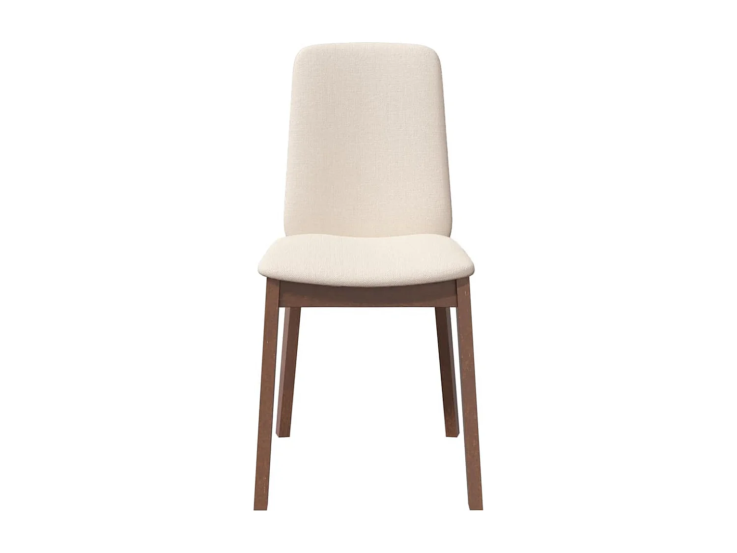 Cadeiras de jantar com almofadões 2 pcs madeira maciça castanho