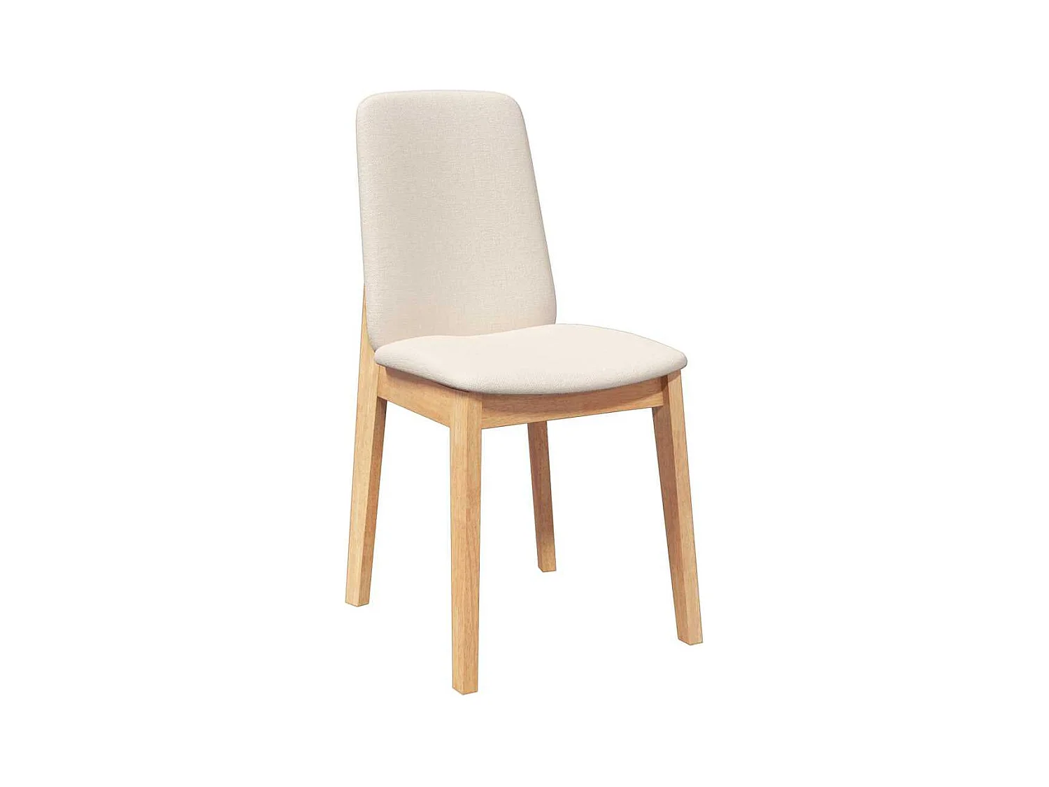 Esszimmerstühle mit Kissen 2 Stk. Massivholz Gummibaum