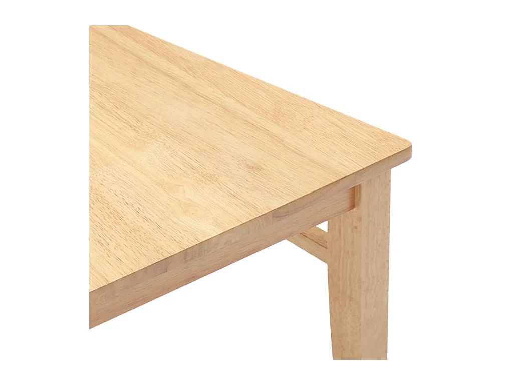 Sillas de comedor 2 unidades madera maciza de caucho