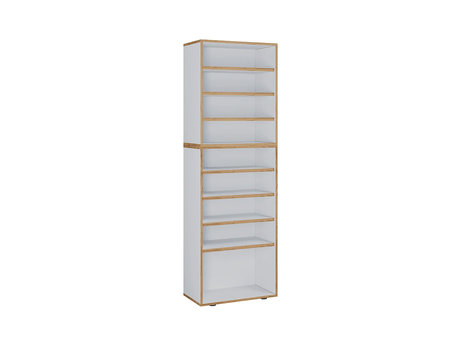Shoe Shelf Salia White H. 183 x W. 60 x D. 33 cm