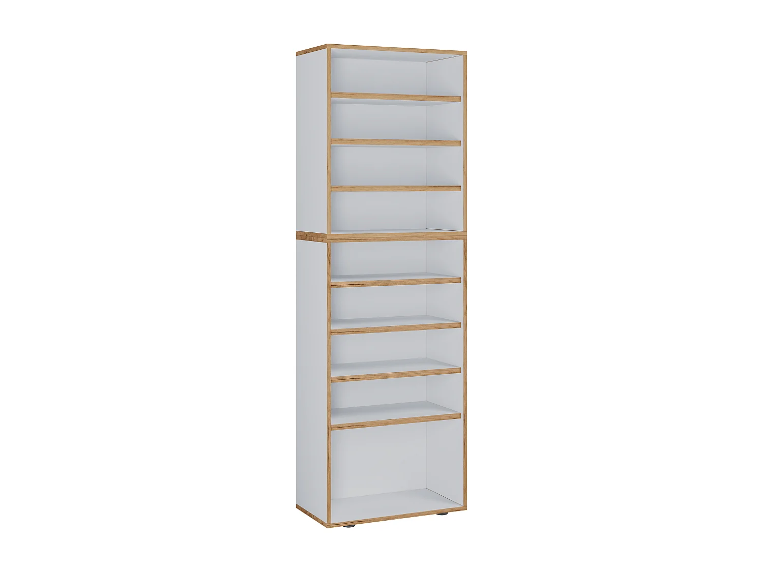 Shoe Shelf Salia White H. 183 x W. 60 x D. 33 cm