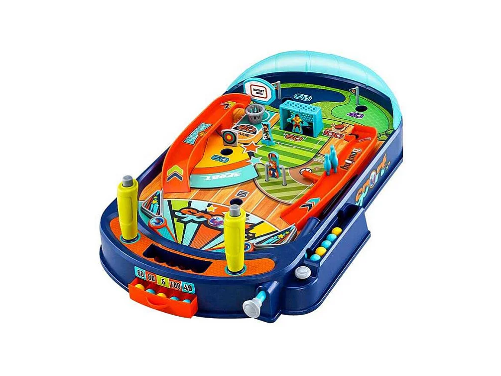 Flipper de table interactif avec retour automatique des balles