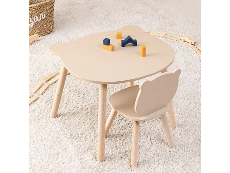 Table Enfant "Douceur" 53cm Beige