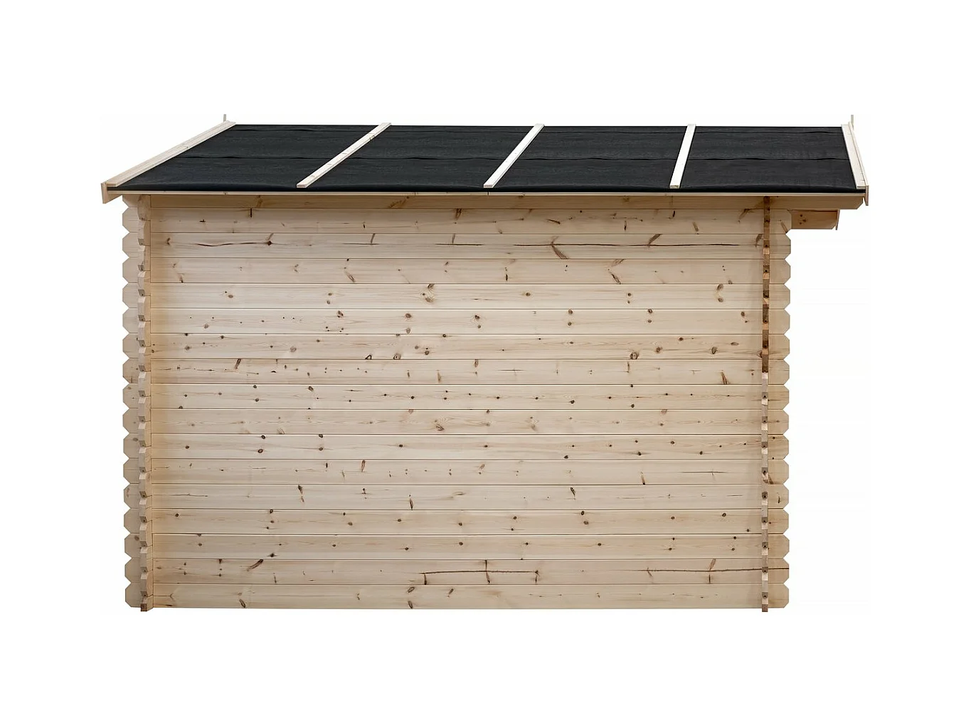 Abri de jardin en bois 14m² "Oz" - 388 x 298 x 225 cm - 28 mm