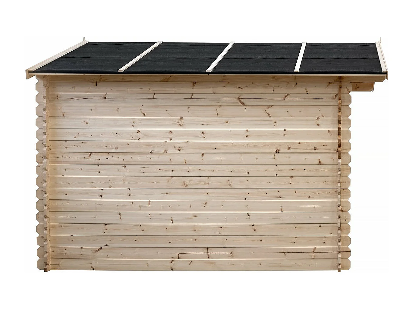 Abri de jardin en bois 14m² "Oz" - 388 x 298 x 225 cm - 28 mm