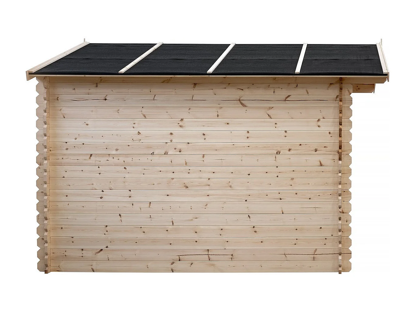 Abri de jardin en bois 14m² "Oz" - 388 x 298 x 225 cm - 28 mm