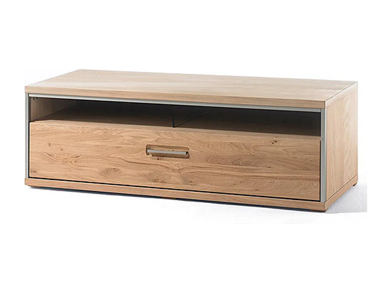 Ensemble séjour 4 élèments, coloris chêne noueux blanchi