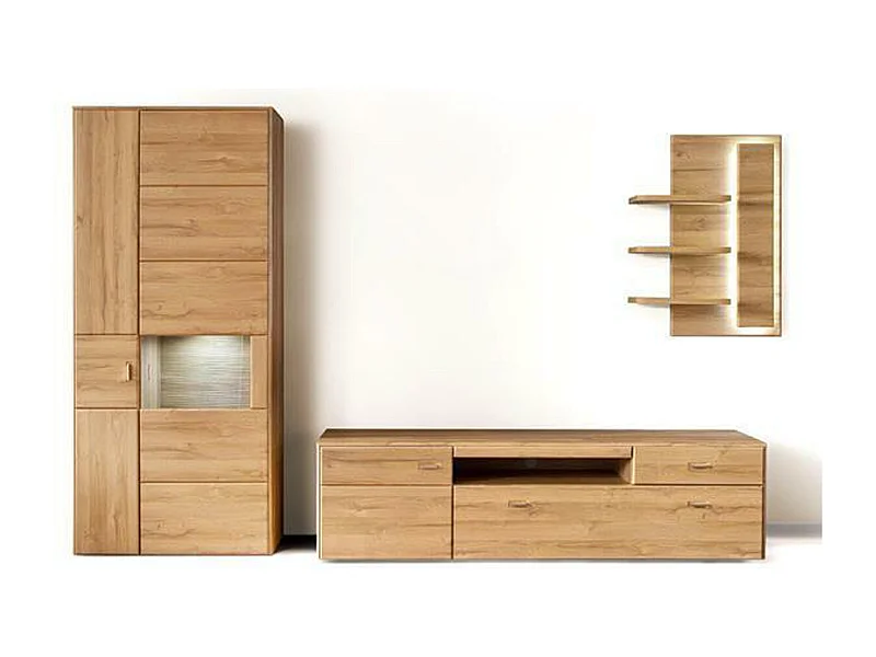 Ensemble de séjour de 3 élèments en chêne grandson