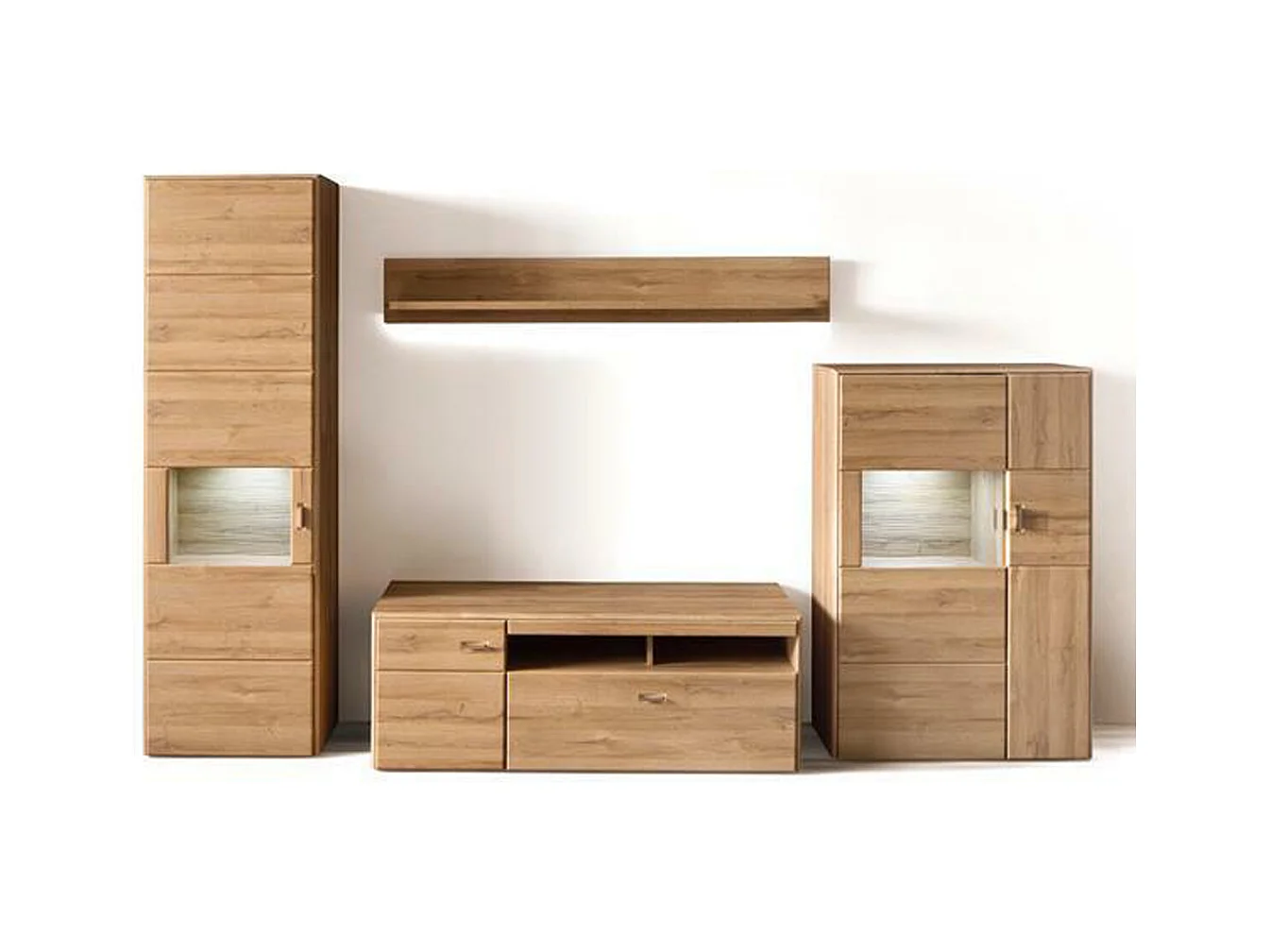 Ensemble de séjour 4 élèments en chêne grandson