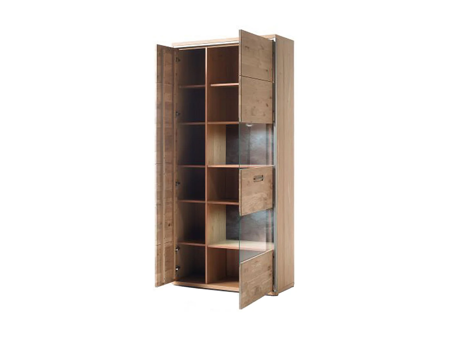 Ensemble séjour 4 élèments coloris chêne noueux blanchi