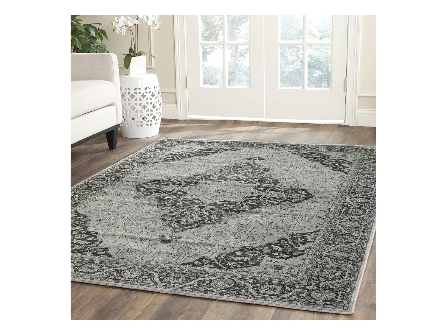 Tapis Bleu/Multicolore 160 X 229 cm - Charlotte