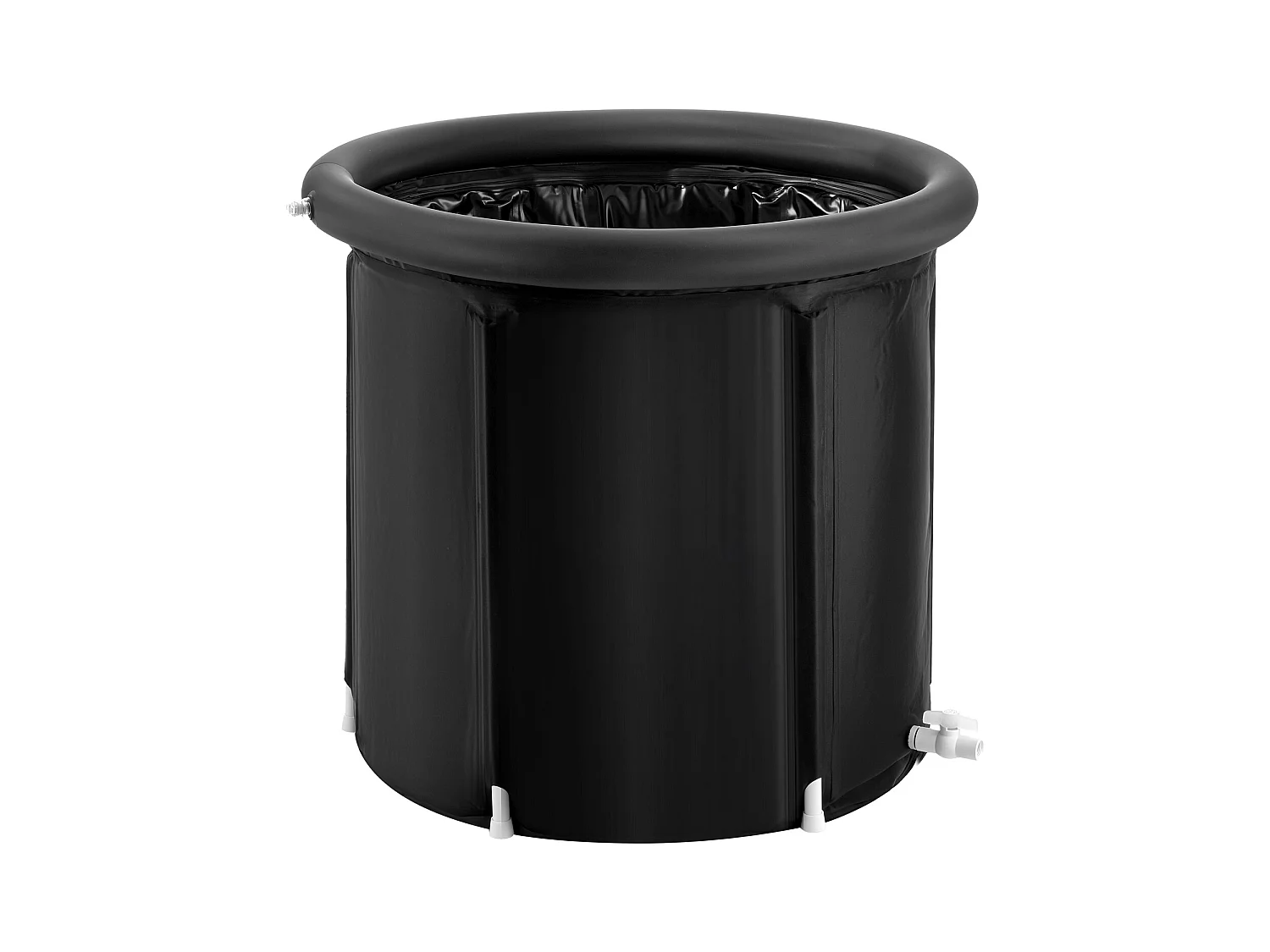 Wanna z Lodem SucceBuy, Przenośny Łazienki Chłodne 85 x 75 cm 330 L, z Pokrywką, dla Dorosłych, Zewnątrz, Dom, Sala Treningowa