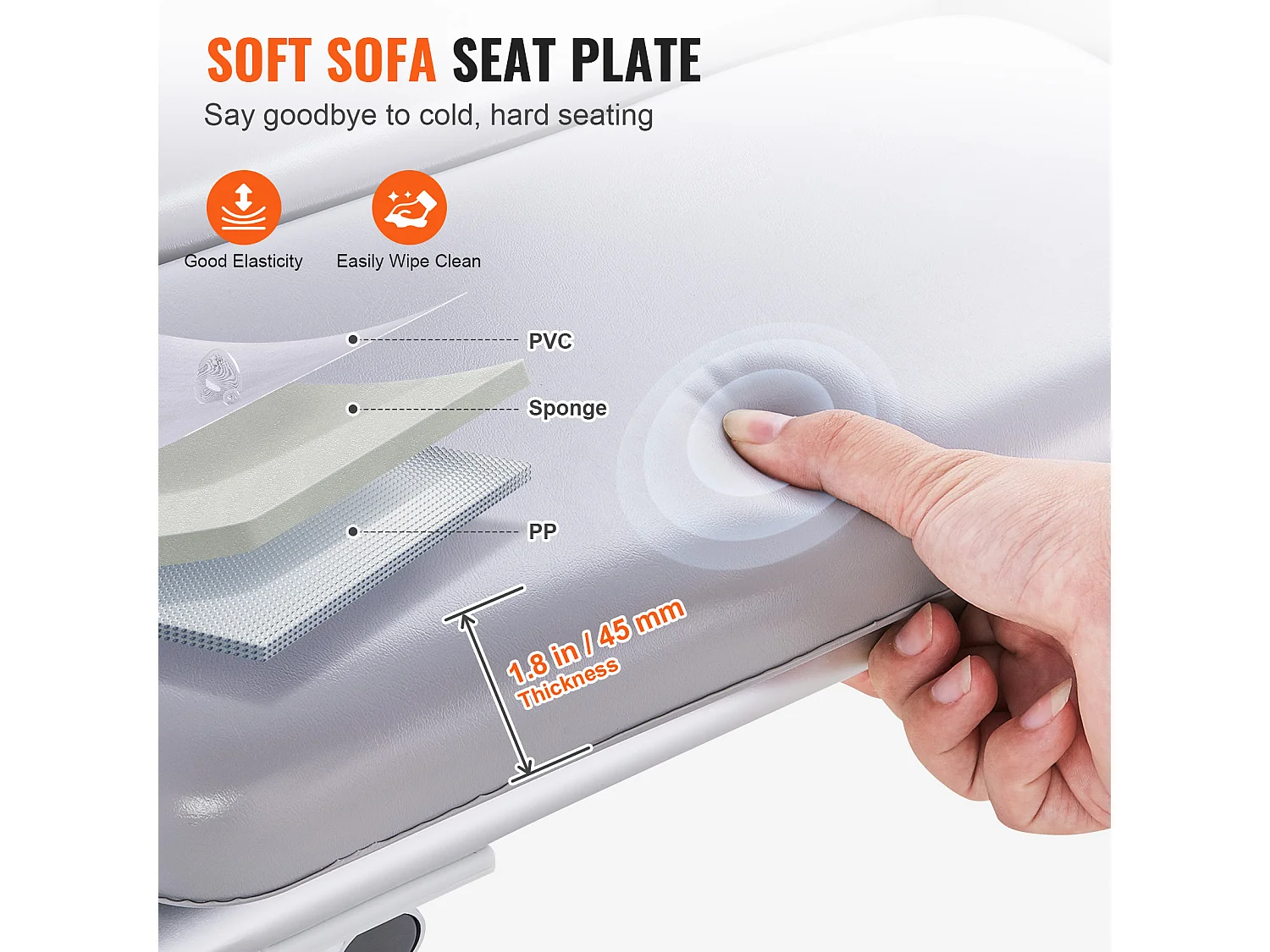 Sedile per Doccia SucceBuy | Banco di Trasferimento per Bagno, Schienale Ribaltabile, 226,8 kg