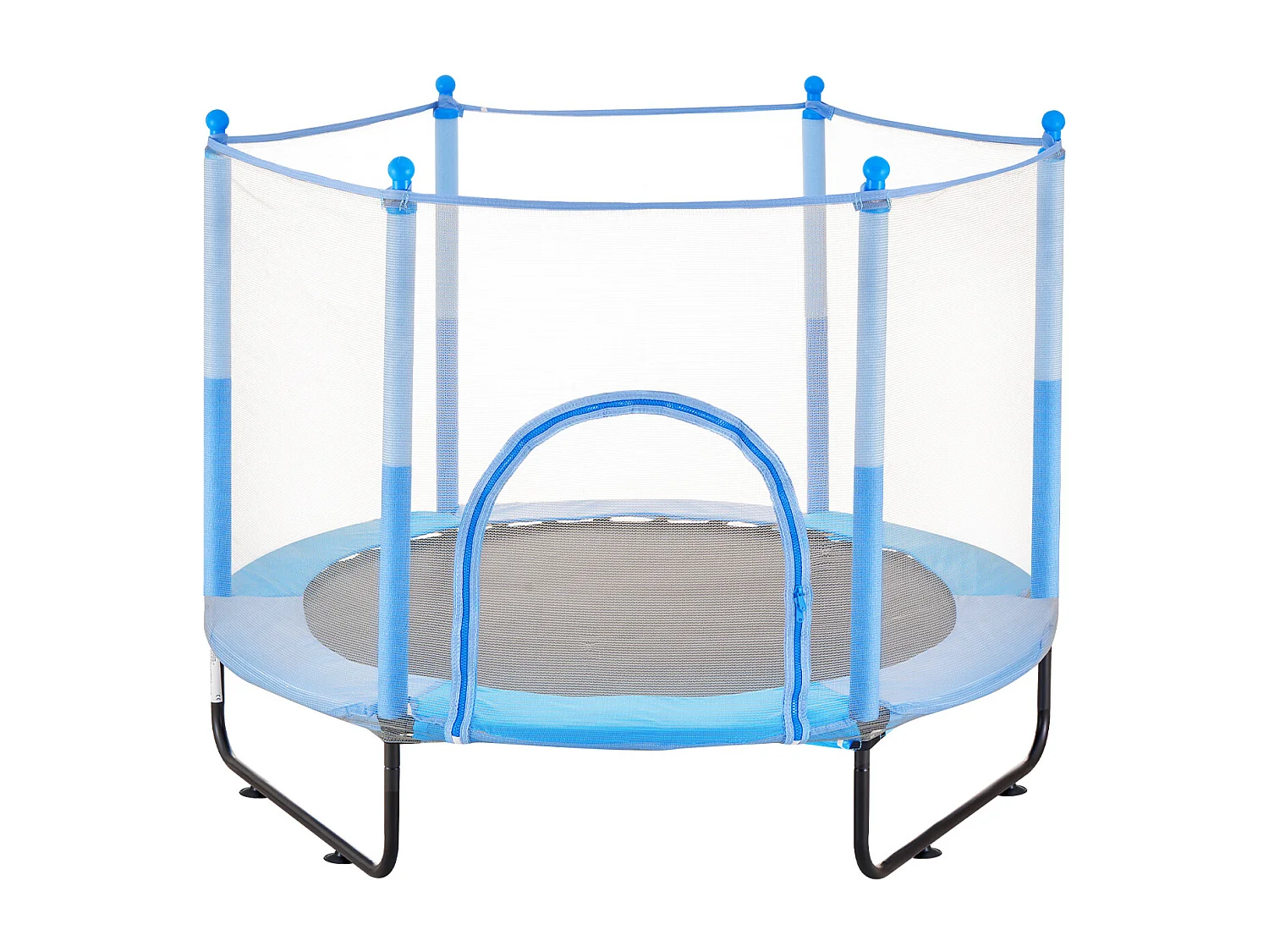 Trampoline SucceBuy Trampoline pour Enfants 152.5CM, Mini Trampoline pour Tout-Petits avec Filet, Intérieur et Extérieur