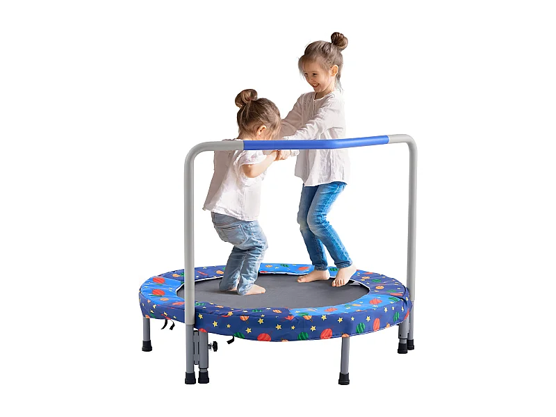 Trampolin SucceBuy Trampolin, 91,5 cm, Kindertrampolin, Faltbares Mini-Kleinkindtrampolin für den Innen- und Außenbereich