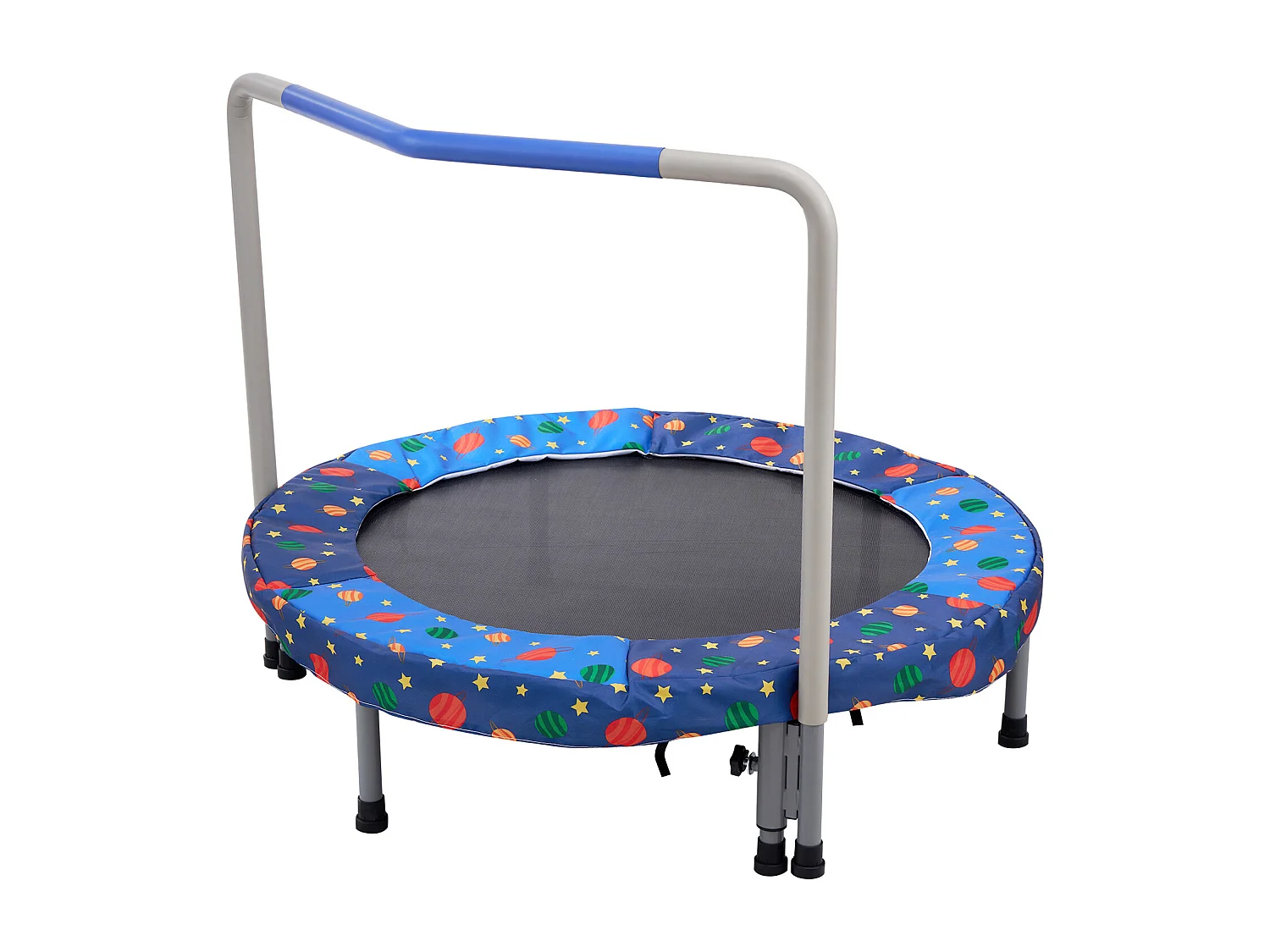 Trampoline SucceBuy Trampoline 91.5cm pour Enfants, Mini Trampoline Pliable pour Tout-Petits pour une Utilisation Intérieure et Extérieure